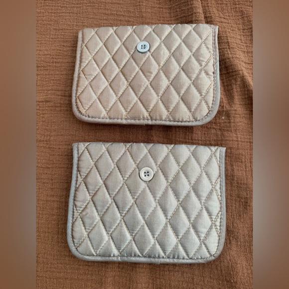 Brighton Quilted Gray Women's Jewelry Travel Bag Set - Picture 6 of 6